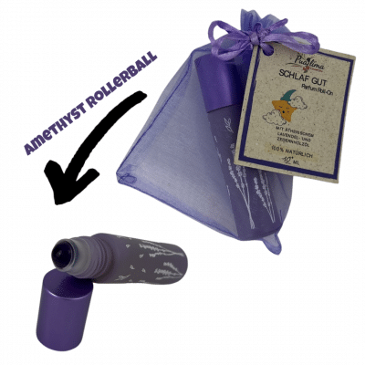 Schlaf Gut Roll-On mit Amethyststein – Bild 2