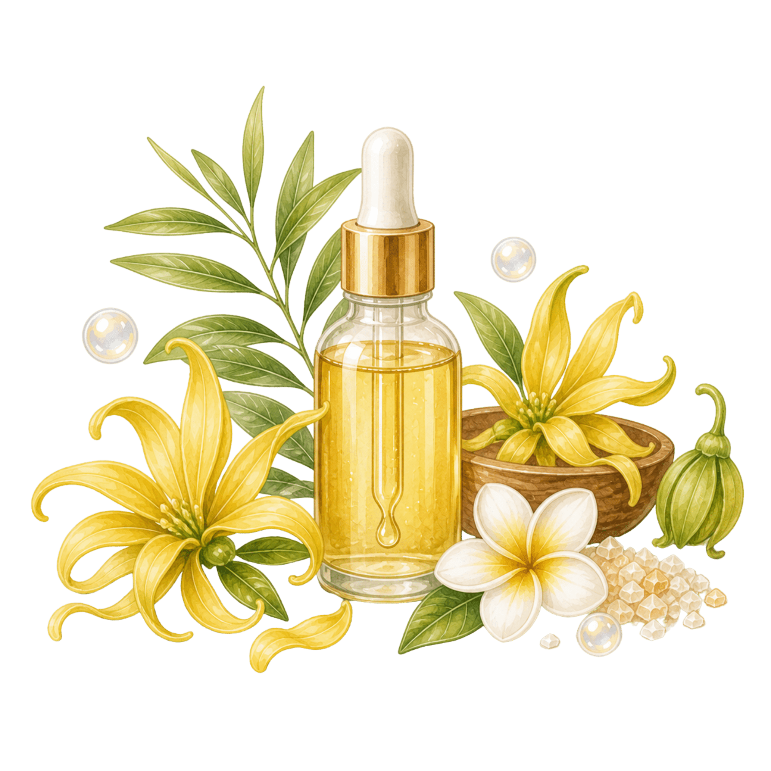 Ätherisches Canagaöl (Ylang-Ylangöl) Bio